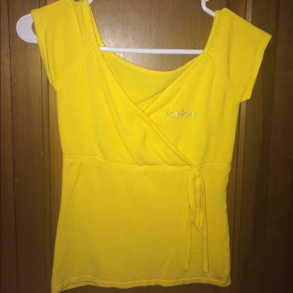 bebe coverup shirt
