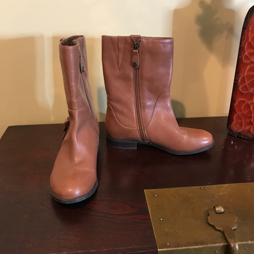 Isaac Mizrahi for Target Camel Brown Tan Boots
