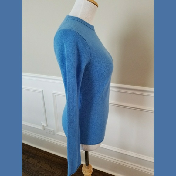 SOLD J Crew Luxury 100% Cashmere Crew Neck SZ S - Picture 2 of 8