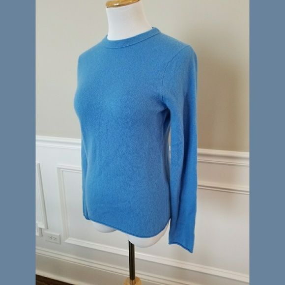 SOLD J Crew Luxury 100% Cashmere Crew Neck SZ S - Picture 5 of 8