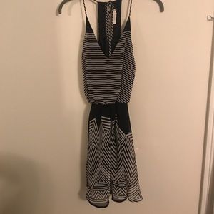 Black and white sundress