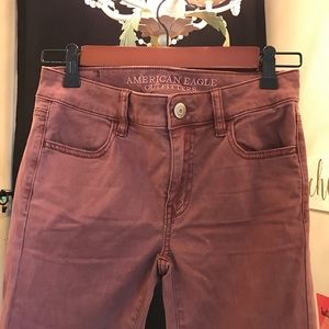 American Eagle super stretch jeans, size 4.