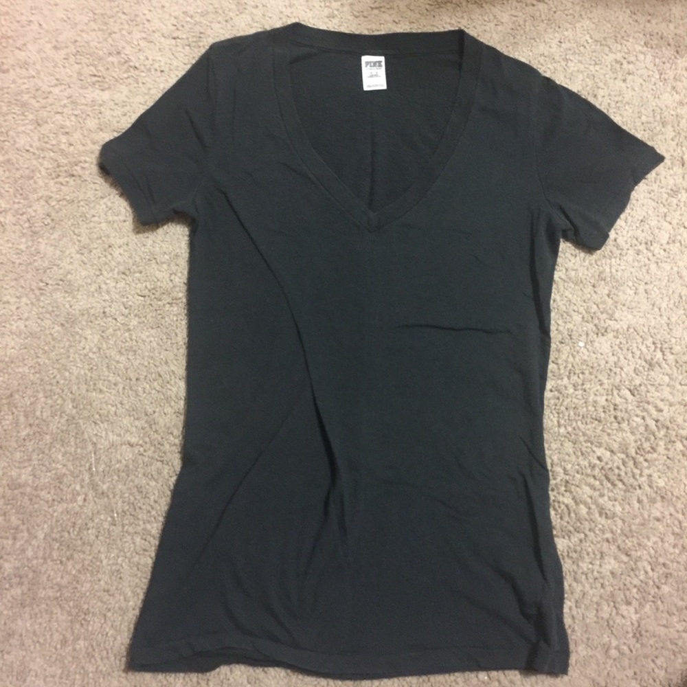 Victoria's Secret PINK Tee Black Medium
