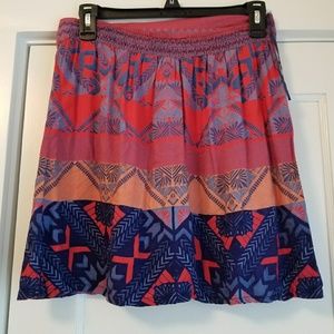 Exotic Print Skirt