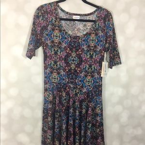 LulaRoe Large Nicole Dress NWT Never Worn