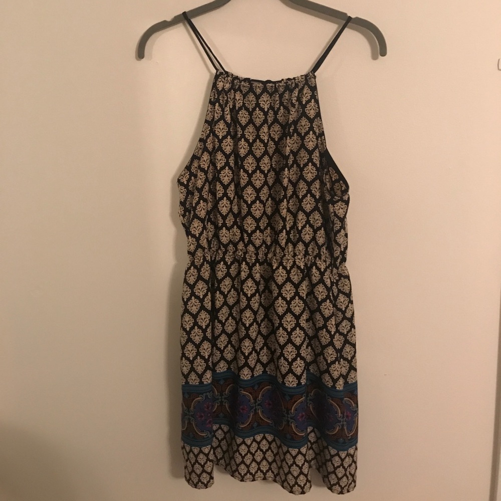 Black patterned sundress