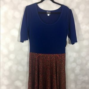 LulaRoe Extra Large Nicole Dress NWT Never Worn
