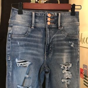 American Eagle super stretch 360 jeans, size 4.
