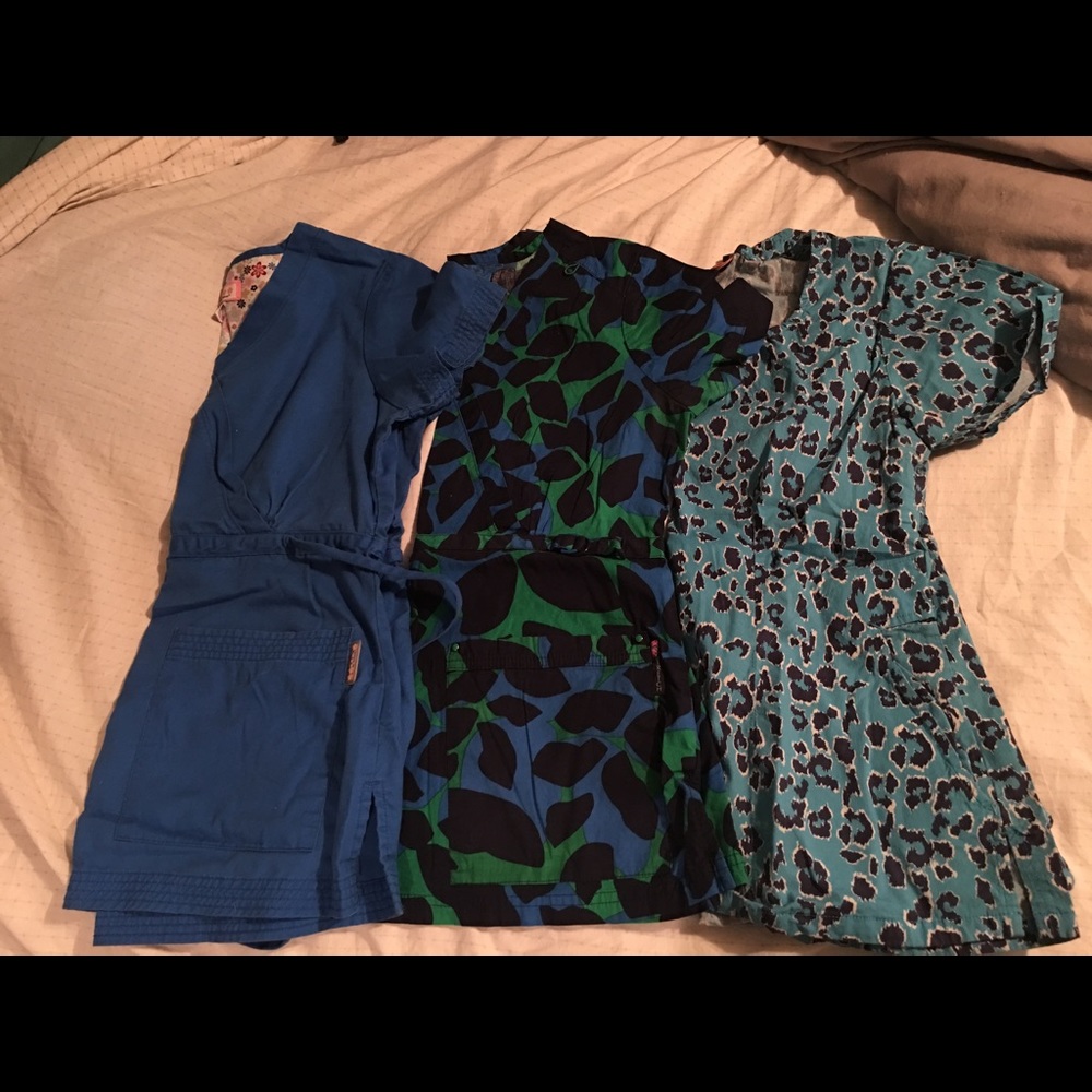 Koi Cherokee barco dickies 11 scrub top lot