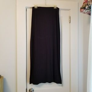 Old Navy Black Maxi Skirt