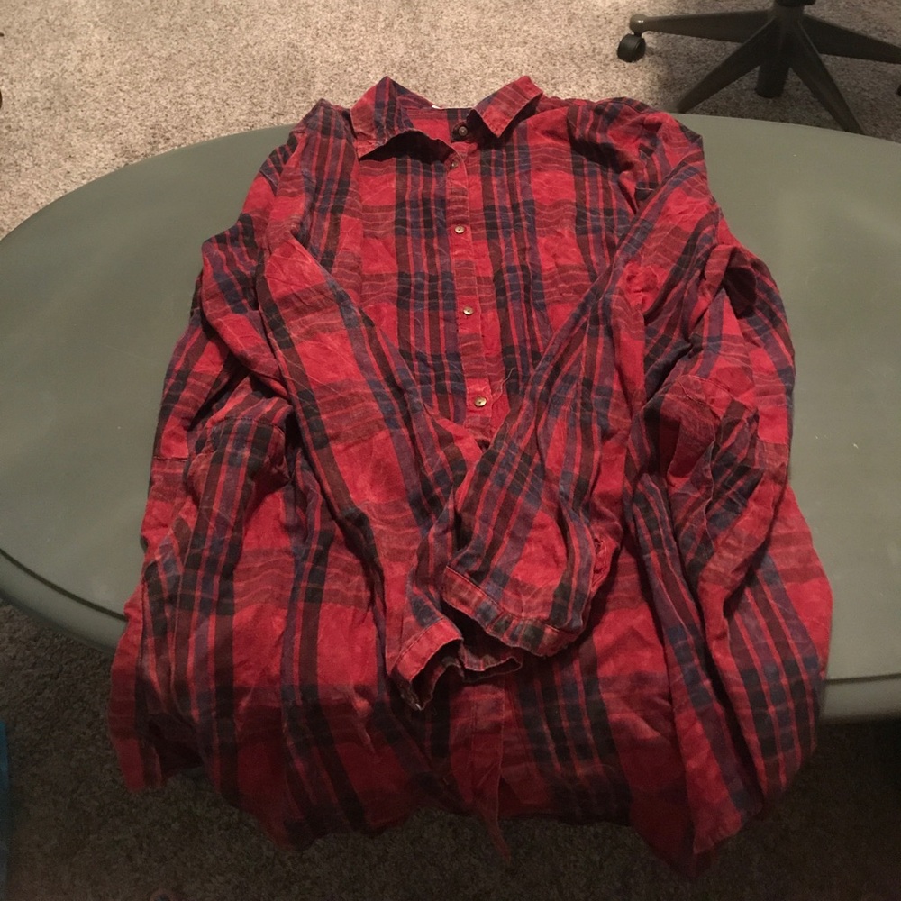 Plaid shirt