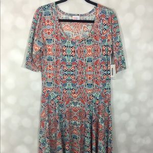 LulaRoe Extra Large Nicole Dress NWT Never Worn