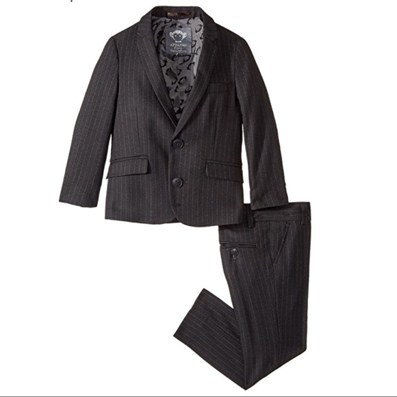 APPAMAN Pencil Stripe 2 Piece Mod Suit - Picture 1 of 8