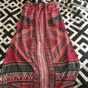 Pink Tribal Skirt