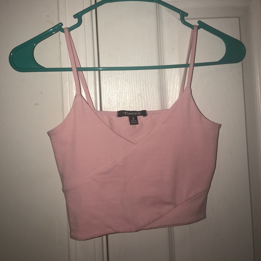 Pink croptop