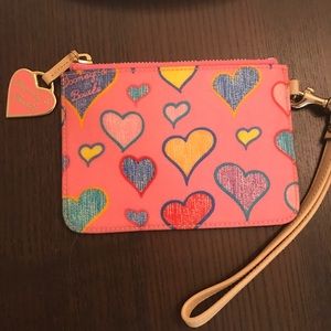 Dooney & Bourke Heart Wristlet