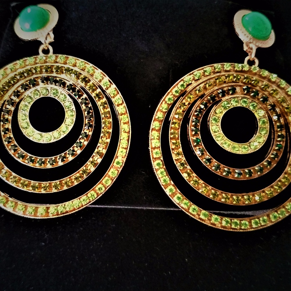 JUST IN   Austrian Crystal Earrings