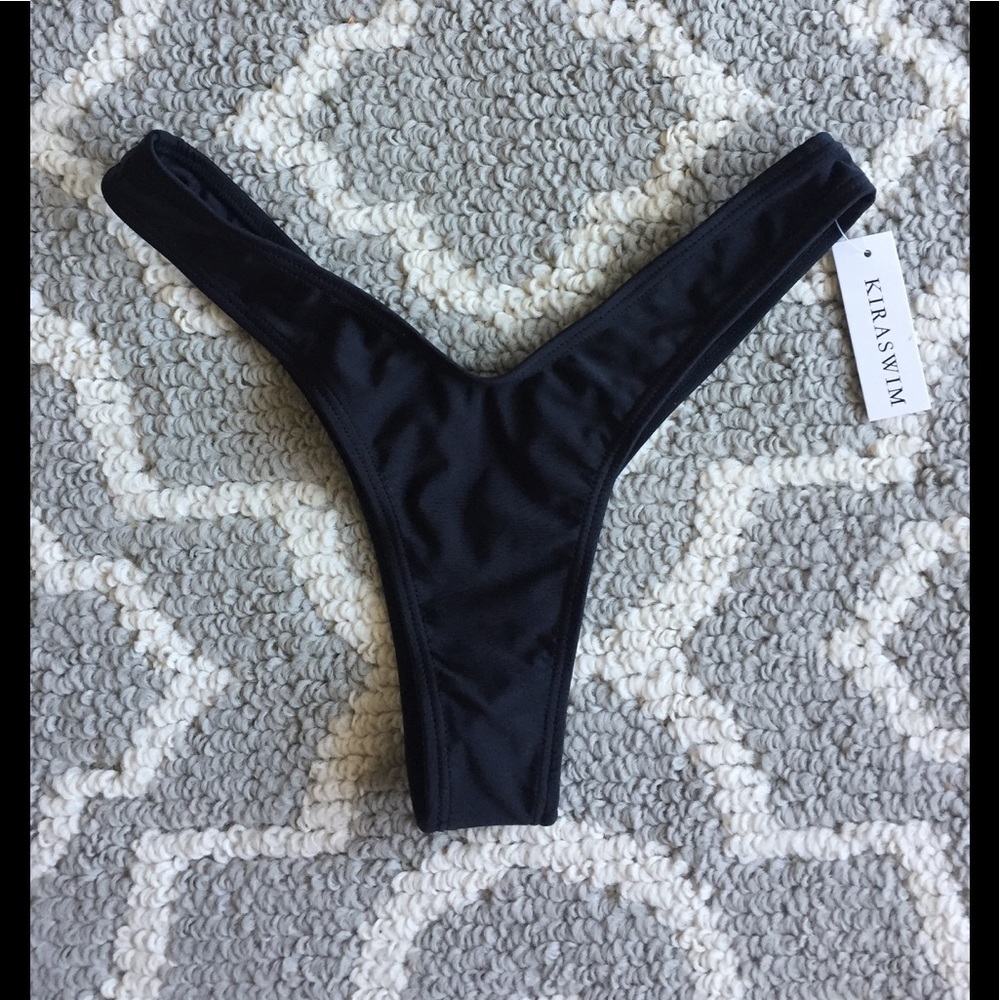 Kira swim high cut bottoms!