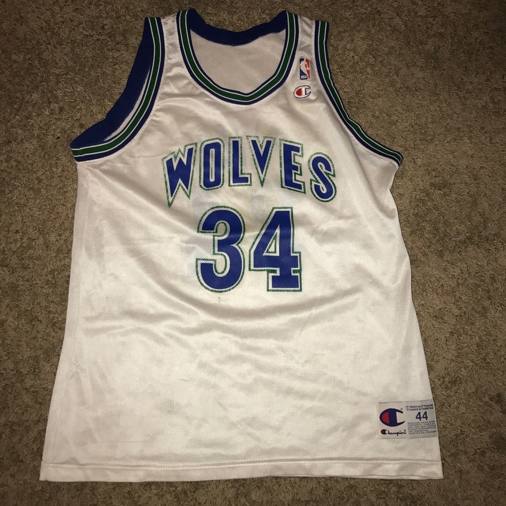 Throwback Timberwolves Jersey