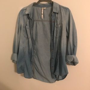 Lauren Conrad denim shirt