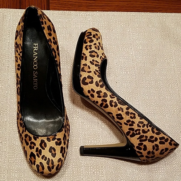 franco sarto cheetah booties