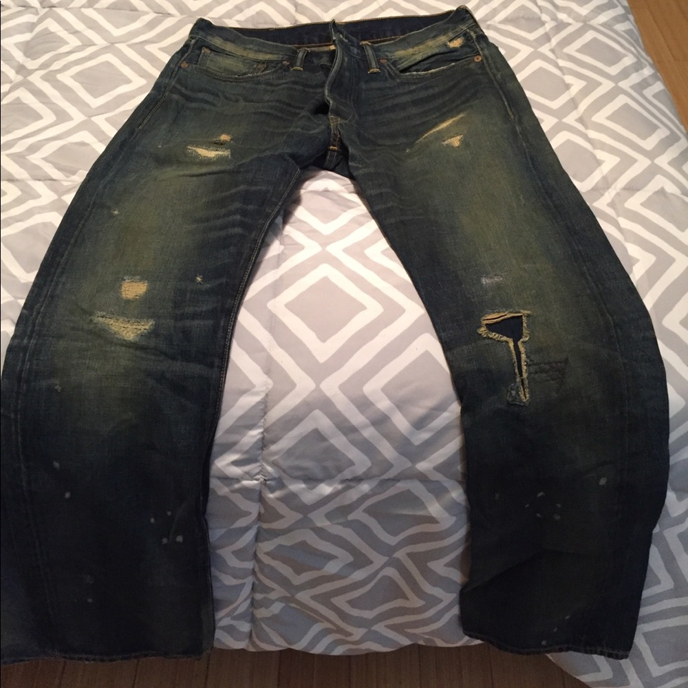 Men's RRL Low Straight Jeans