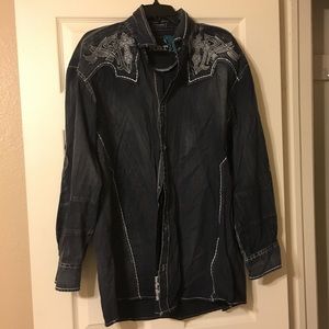 Men's Roar Button down