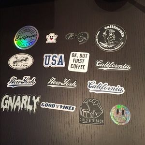 15 Brandy Stickers🌹