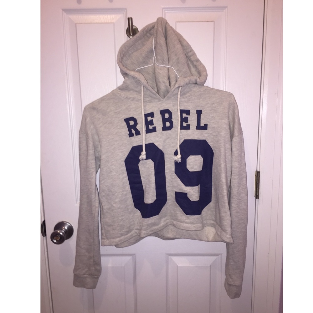 Size small cropped hoodie