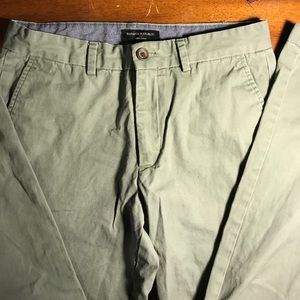 Banana Republic Olive Green Chinos 30x30