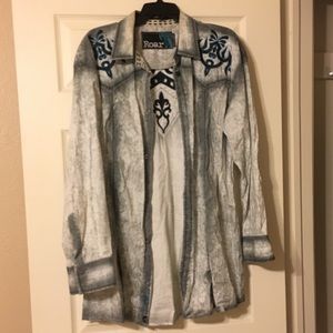 Roar Button Down