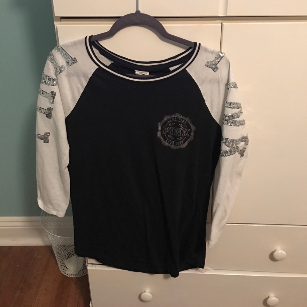 Long sleeve pink shirt