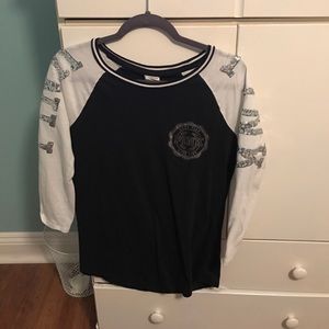 Long sleeve pink shirt