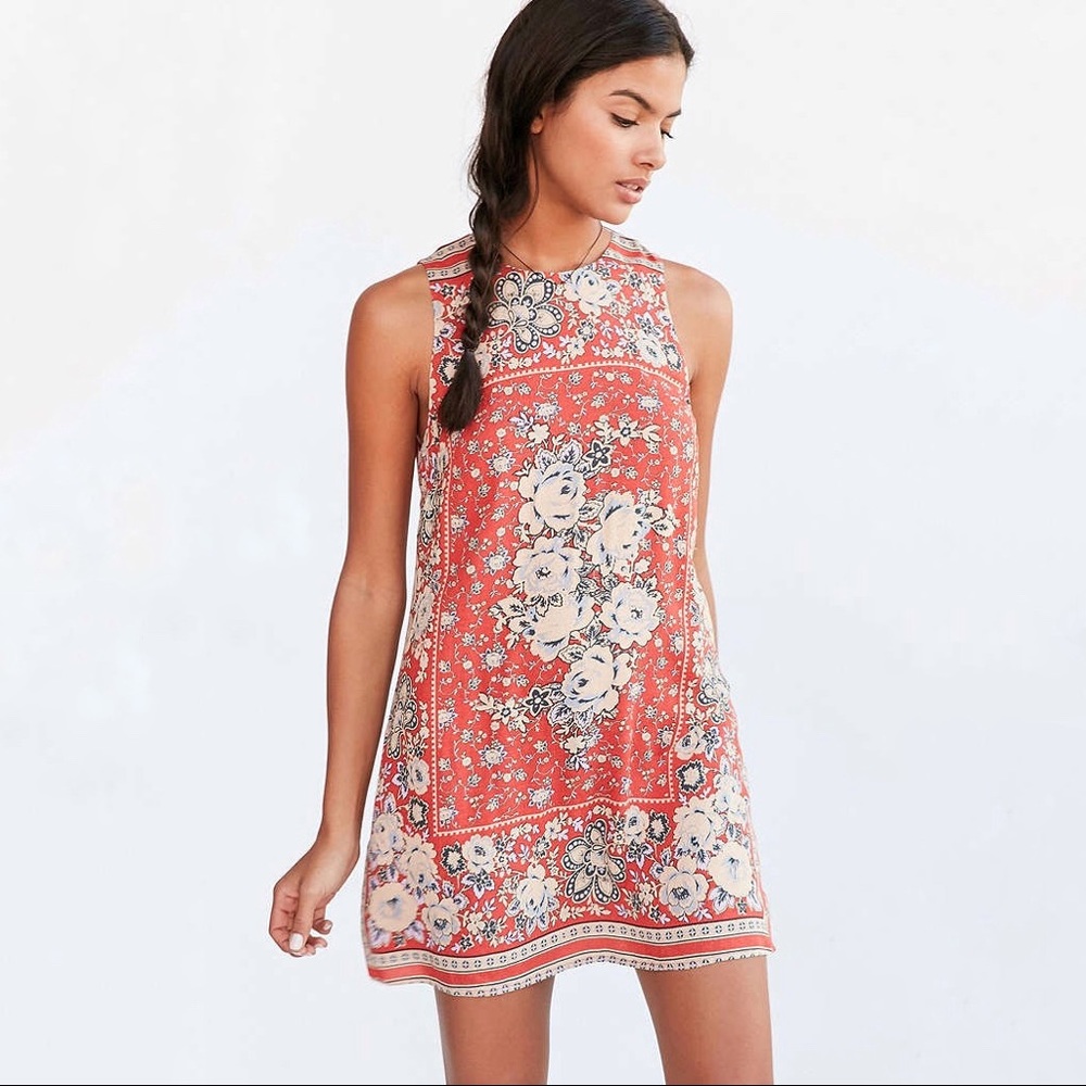 Urban Outfitters Guinevere Open-Back Frock Dress