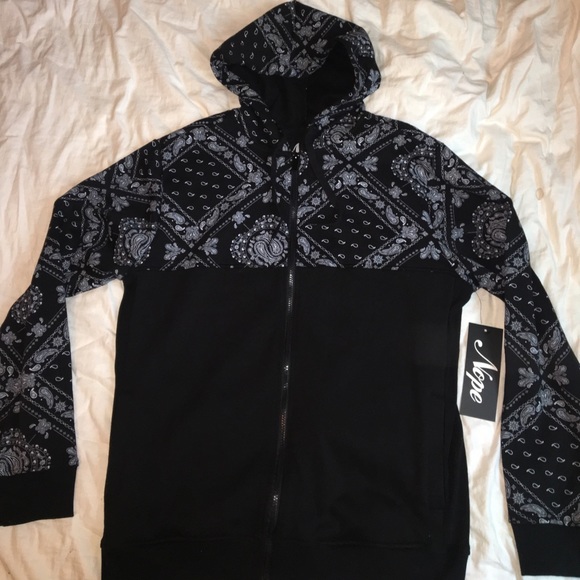 Nope Other - Black zip up hoodie