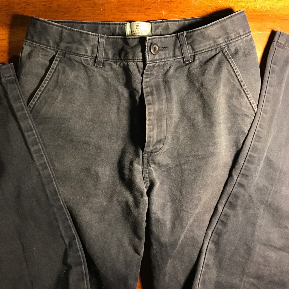 Class Club Navy Blue Chinos Boys 16