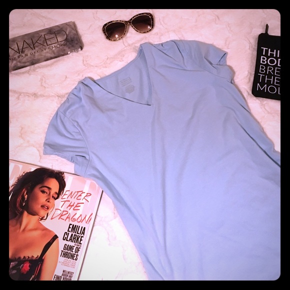 Merona Tops - MERONA Light Blue V-Neck Tee