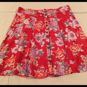 Floral skirt from Urban Outfitters