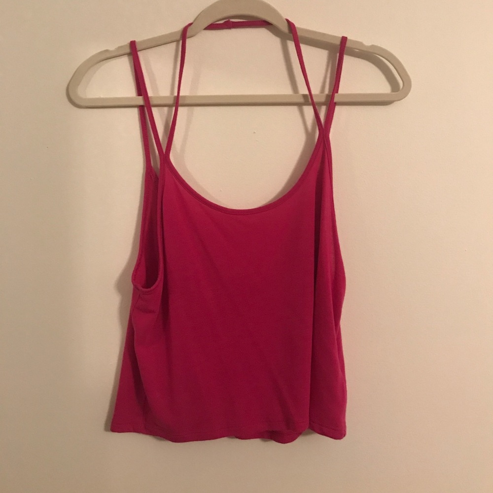 Pink tank top