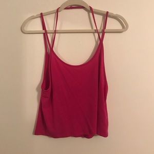 Pink tank top