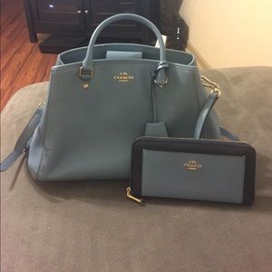 Authentic Coach Purse and Wallet Gently used