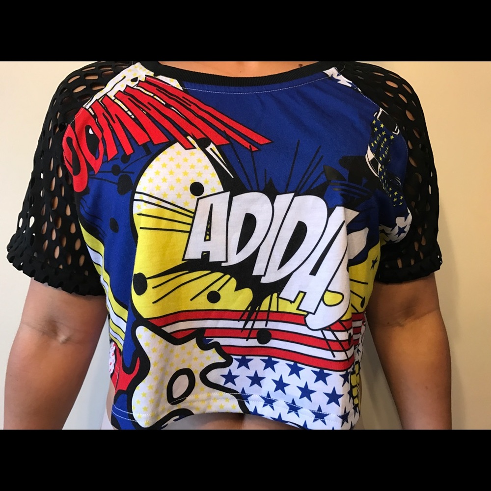 Adidas Comic Crop Top