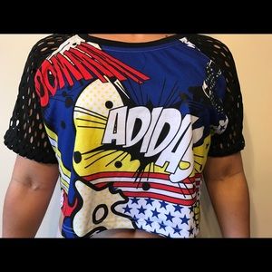 Adidas Comic Crop Top