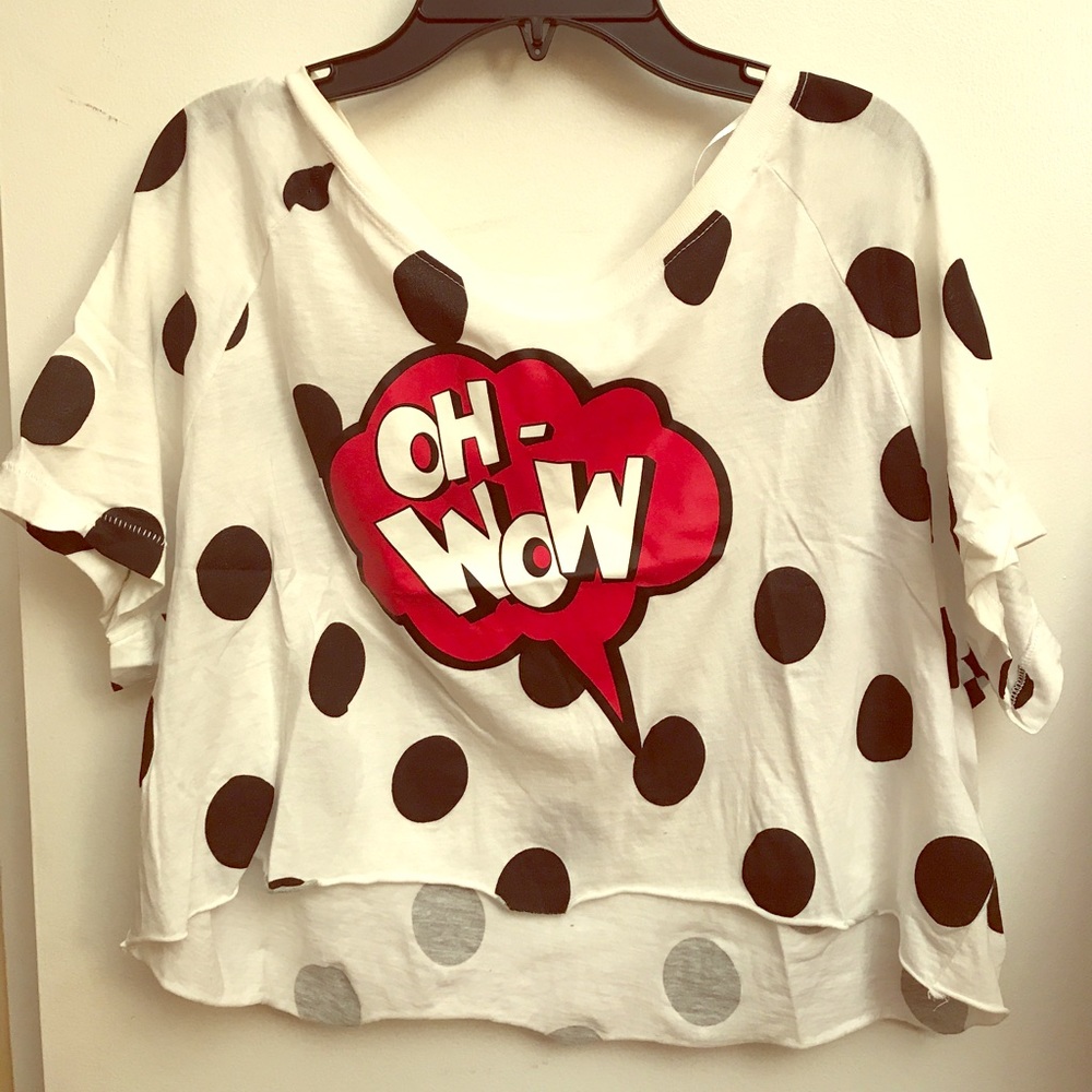 H&M CROP TOP TSHIRT