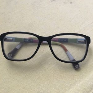Coach Julayne black eyeglass frames