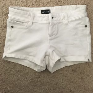 White shorts