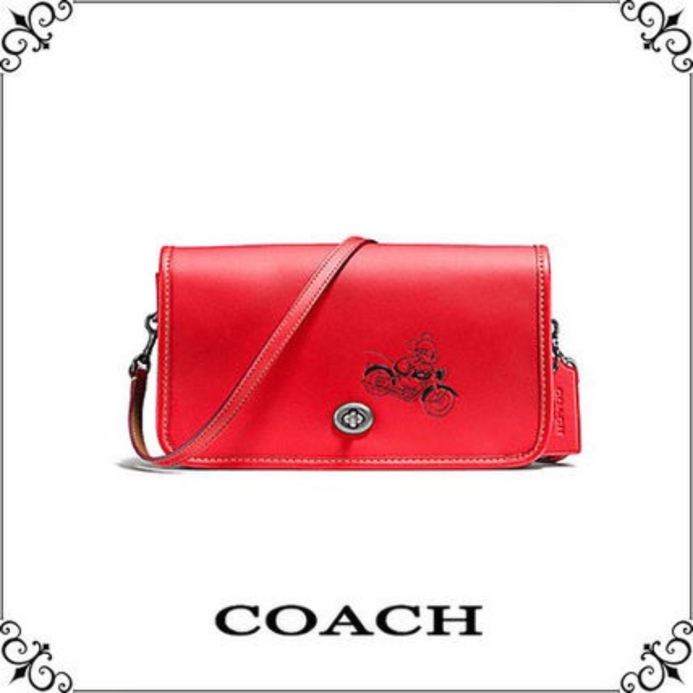 Disney X Coach Mickey Cross Bag  F59374