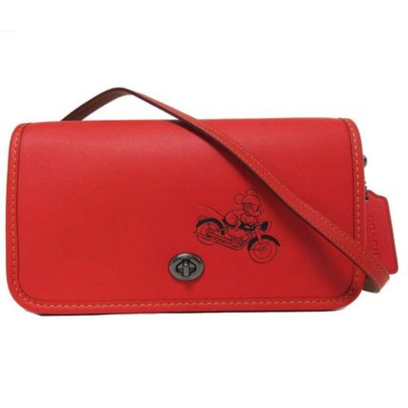 Disney X Coach Mickey Cross Bag F59374 - Picture 2 of 5