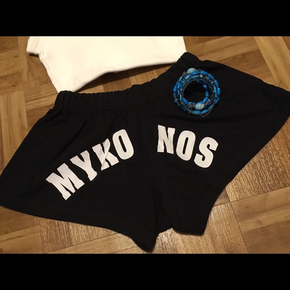 Mykonos Shorts From Mykonos Made In Greece.