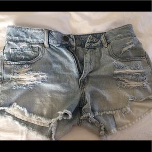 Denim American eagle shirts